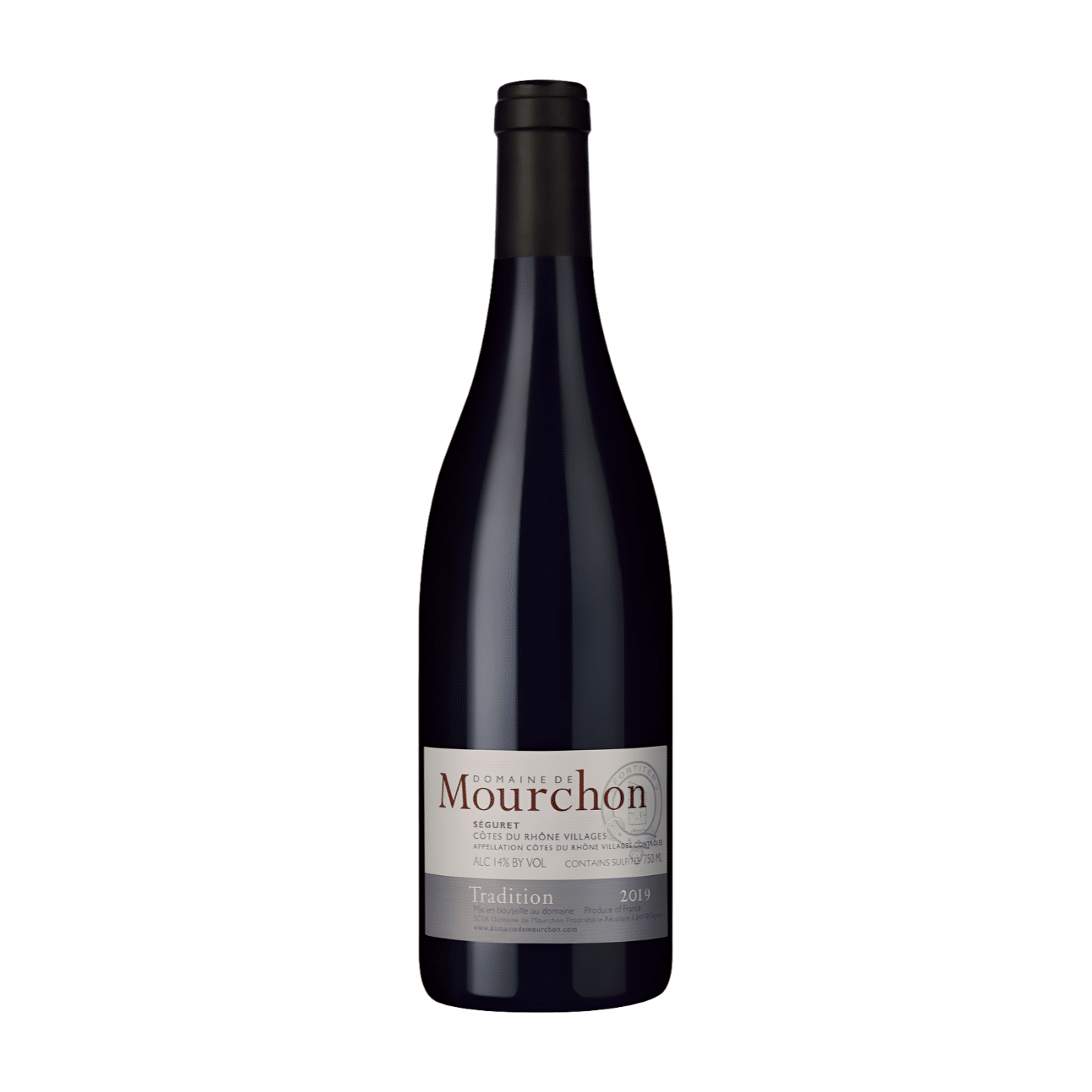Domaine De Mourchon Séguret Tradition Cã Tes Du Rhã Ne Village 2019 75