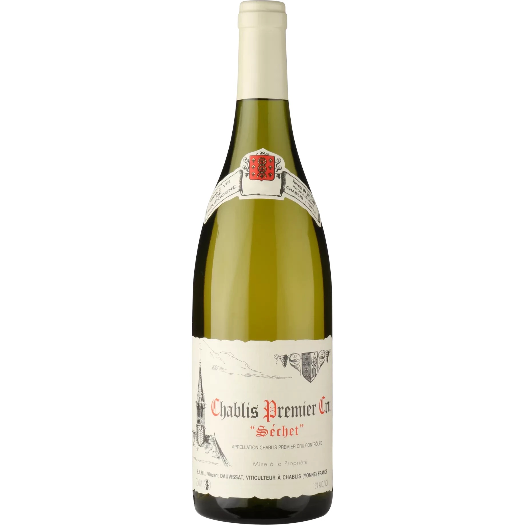 2015 Chablis    Cru Séchet Vincent Dauvissat