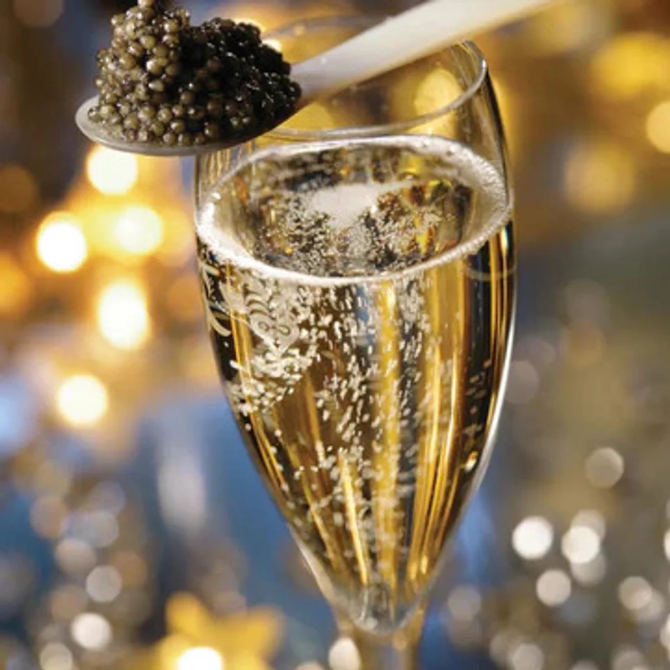 Champagne   Caviar Kursus Fredag 27  Februar Kl 18-20