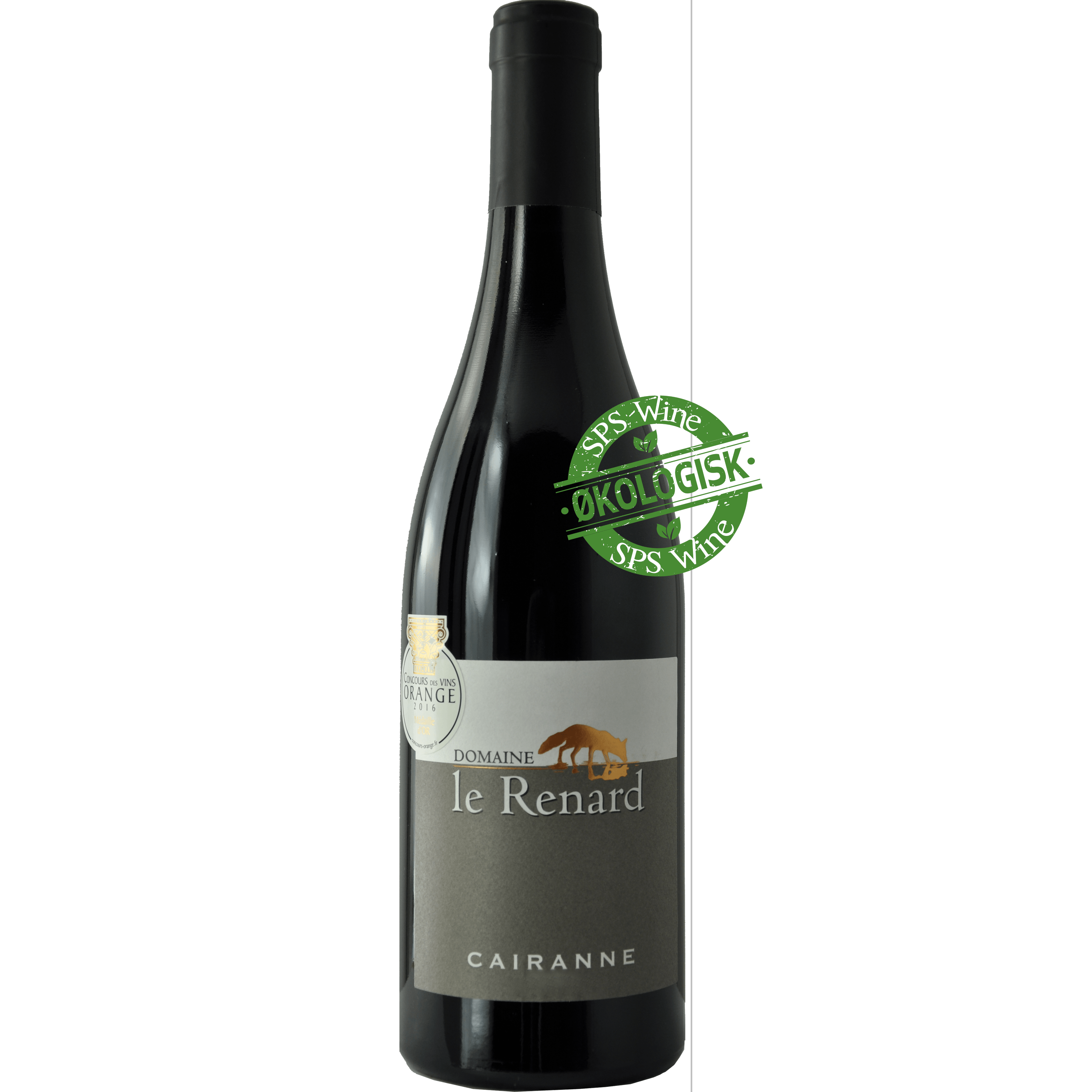 Domaine Le Renard Cairanne Cdrv  økologisk Rødvin 2023  Rhone Frankrig