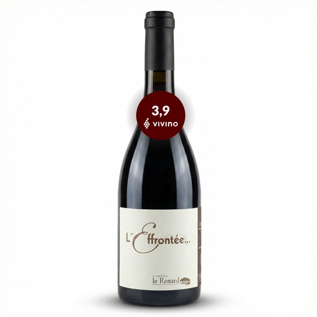 Domaine Le Renard   Effrontée  økologisk Rødvin 2021  Rhone Frankrig