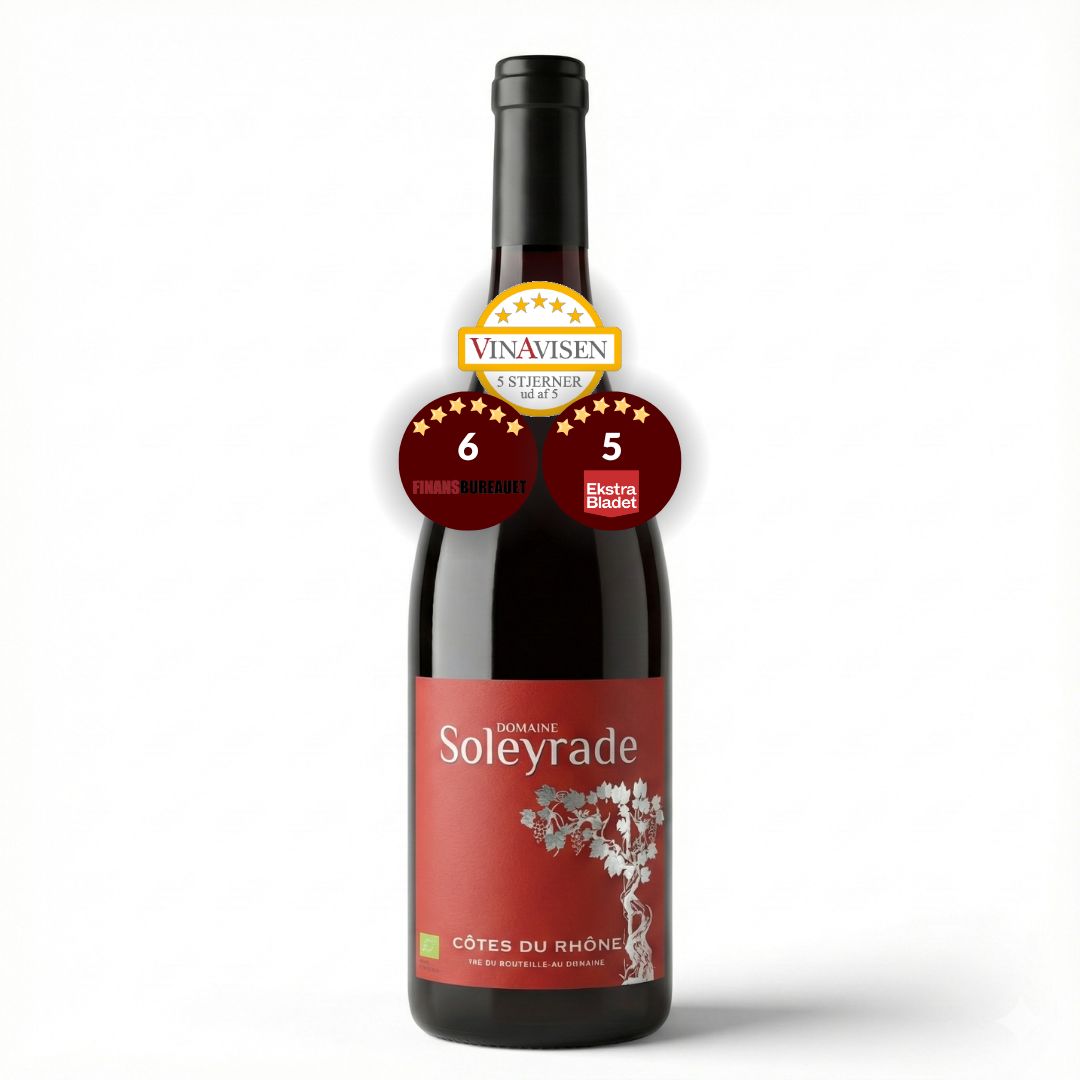 Domaine Soleyrade 2023  økologisk Rødvin  Rhône Frankrig