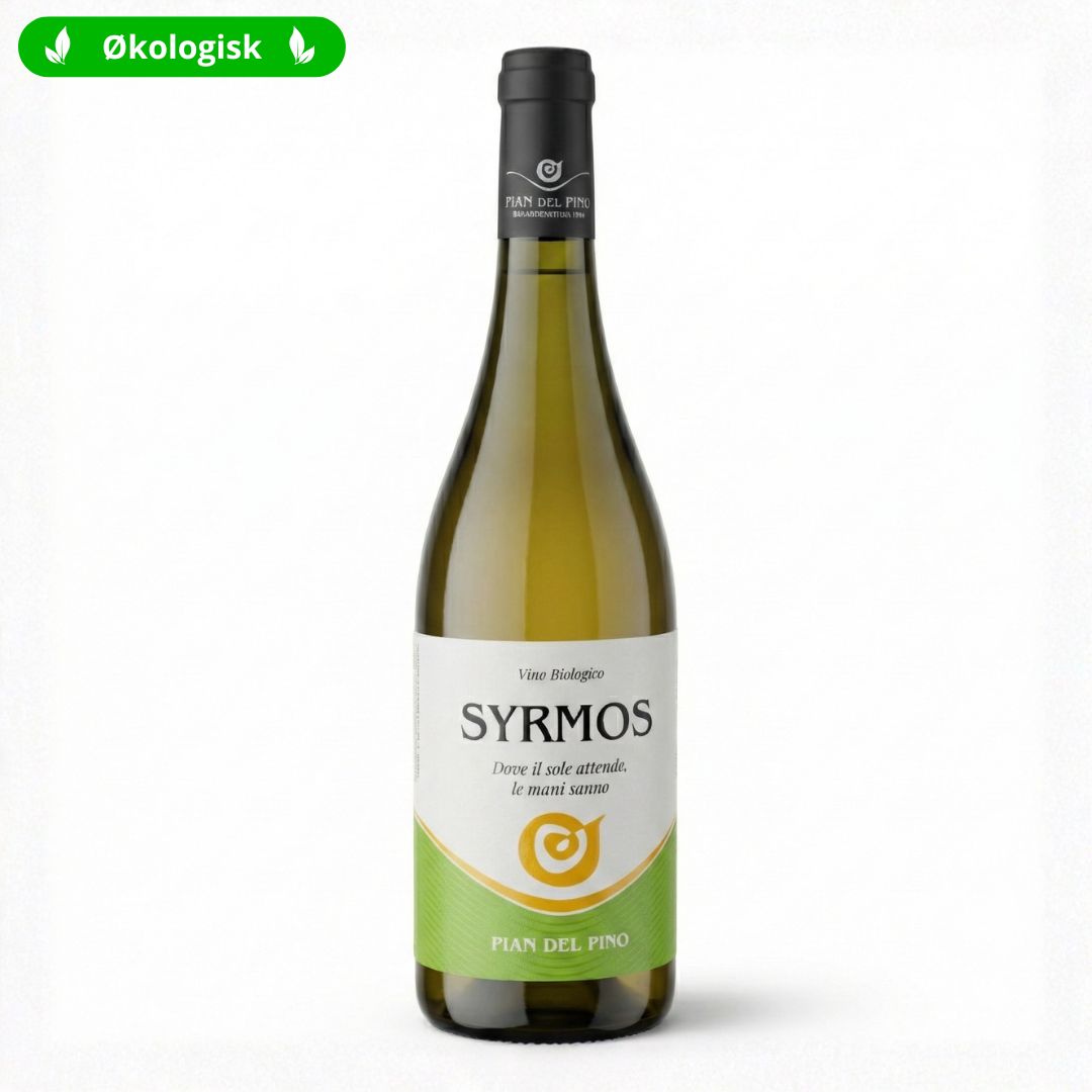 Pian Del Pino  Syrmos  økologisk Hvid Naturvin  2024  Toscana Italien