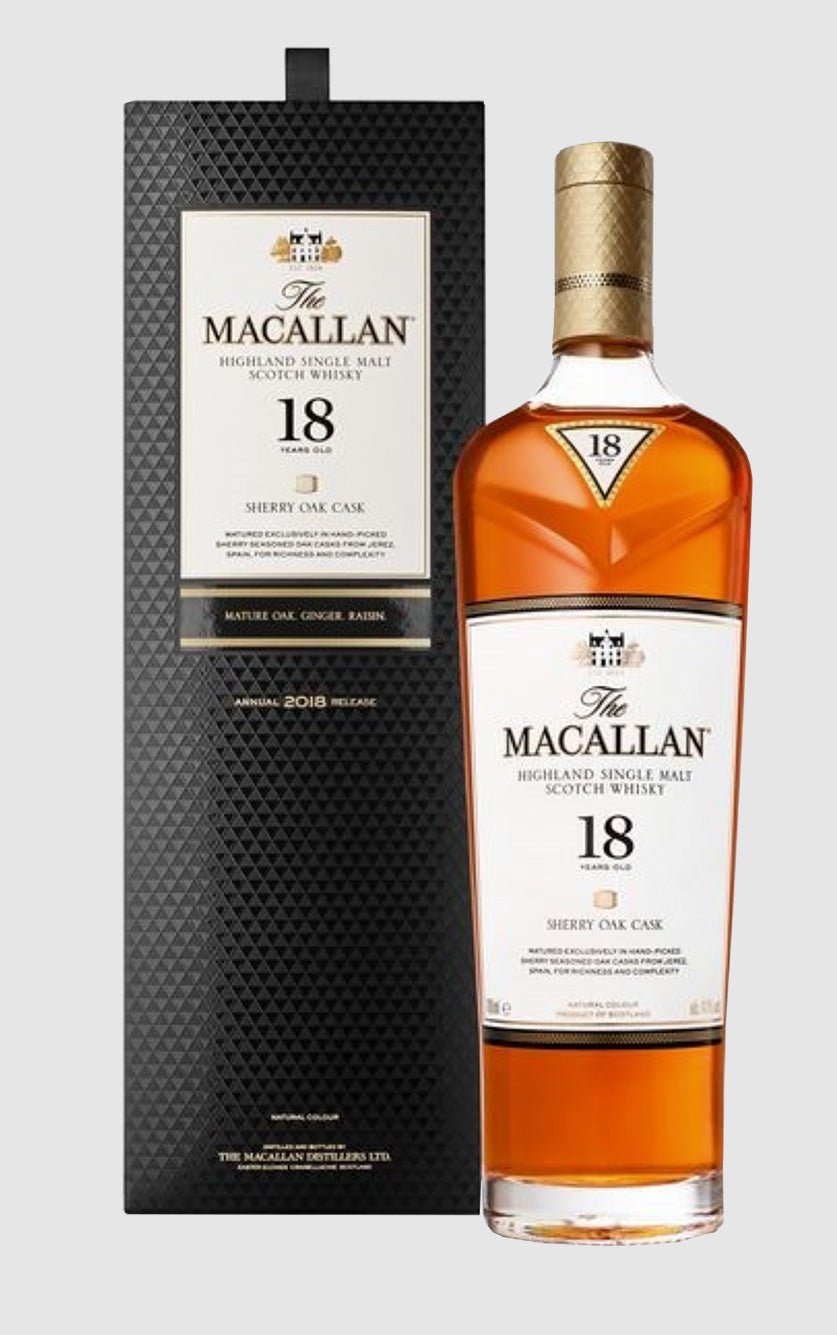 Macallan 18 års Sherry Oak Cask