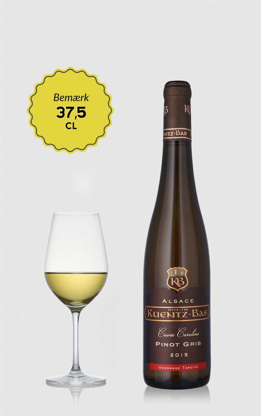 Kuentz-bas Pinot Gris Cuvee Caroline Bio Vendange Tardive Alsace 2015 37   Cl